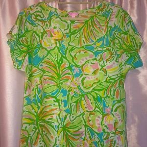 Lilly Pulitzer Elephant Ears Print Short sleeve